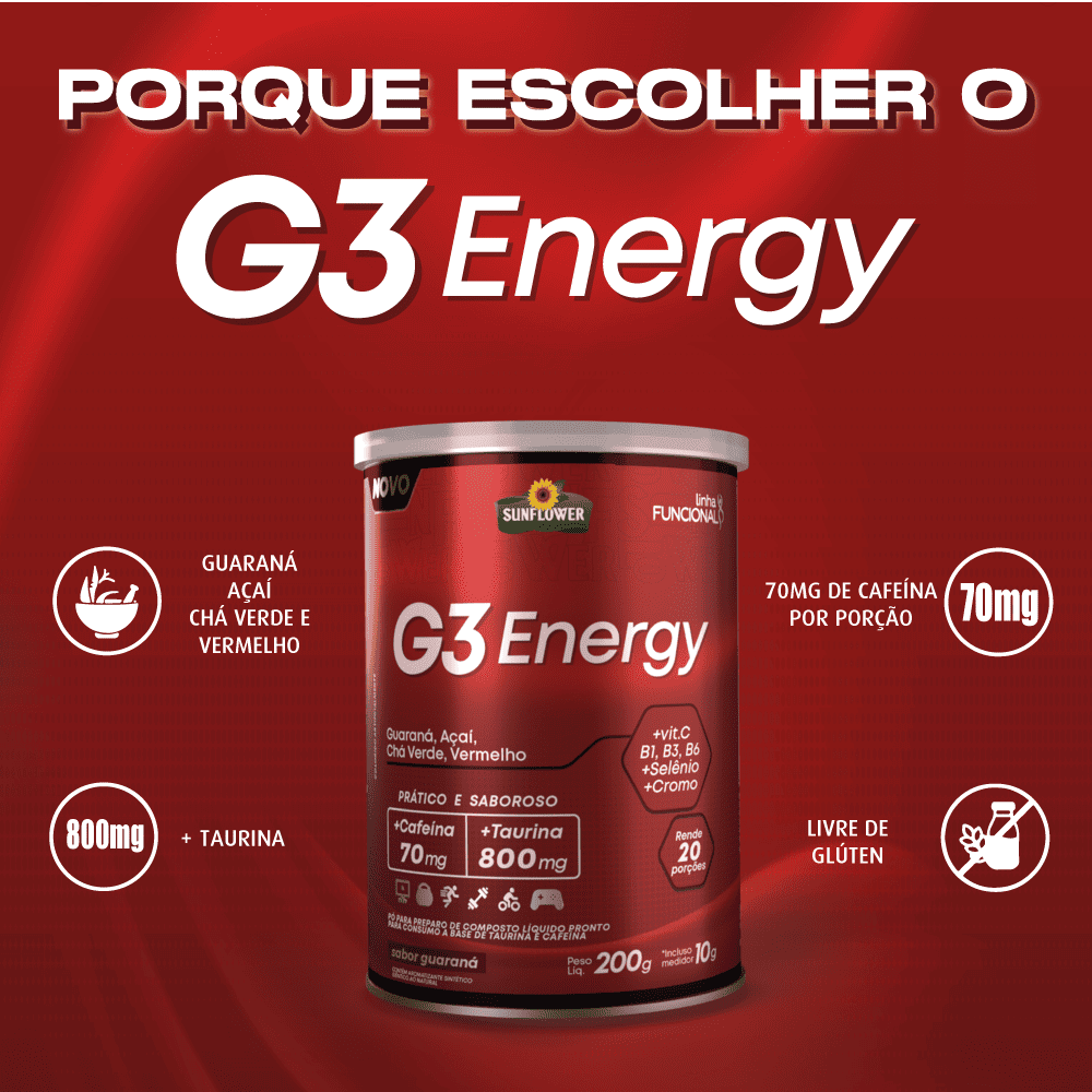 Pré-treino Sunflower G3