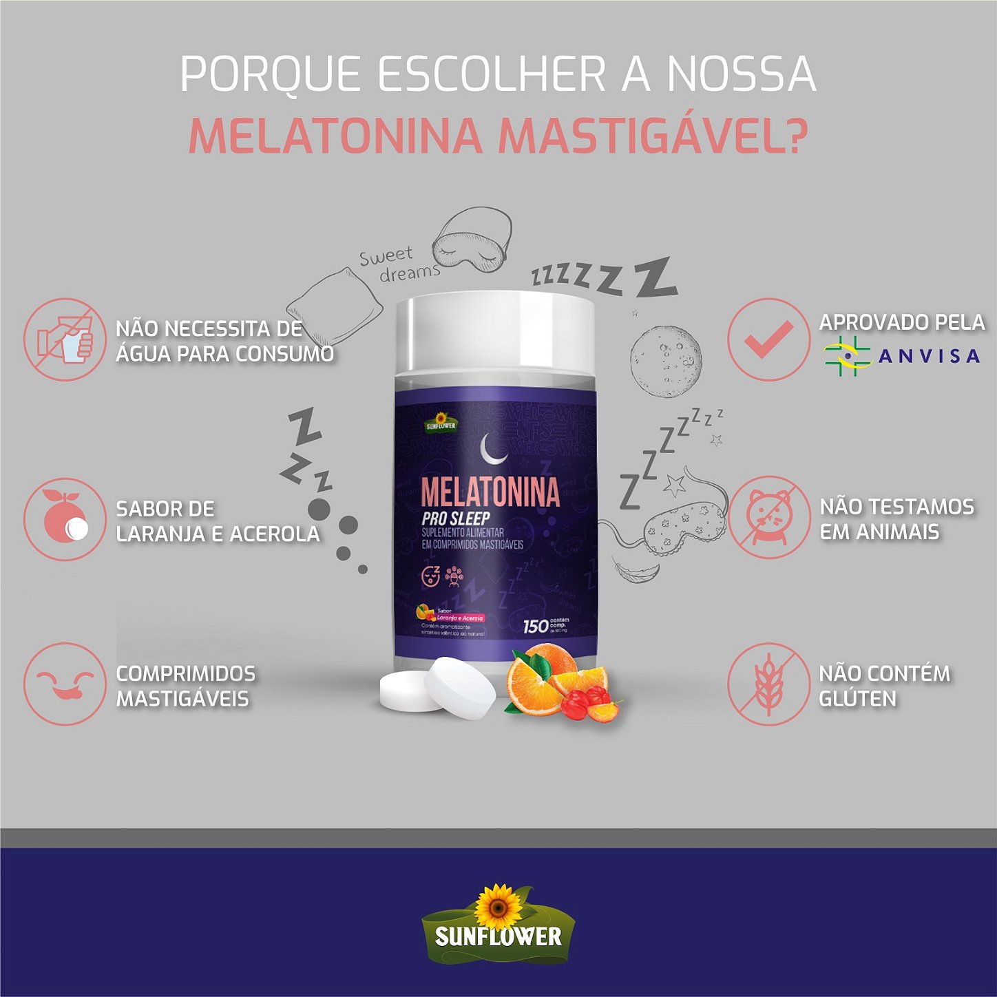Painel Esquerdo - Melatonina Pro Sleep
