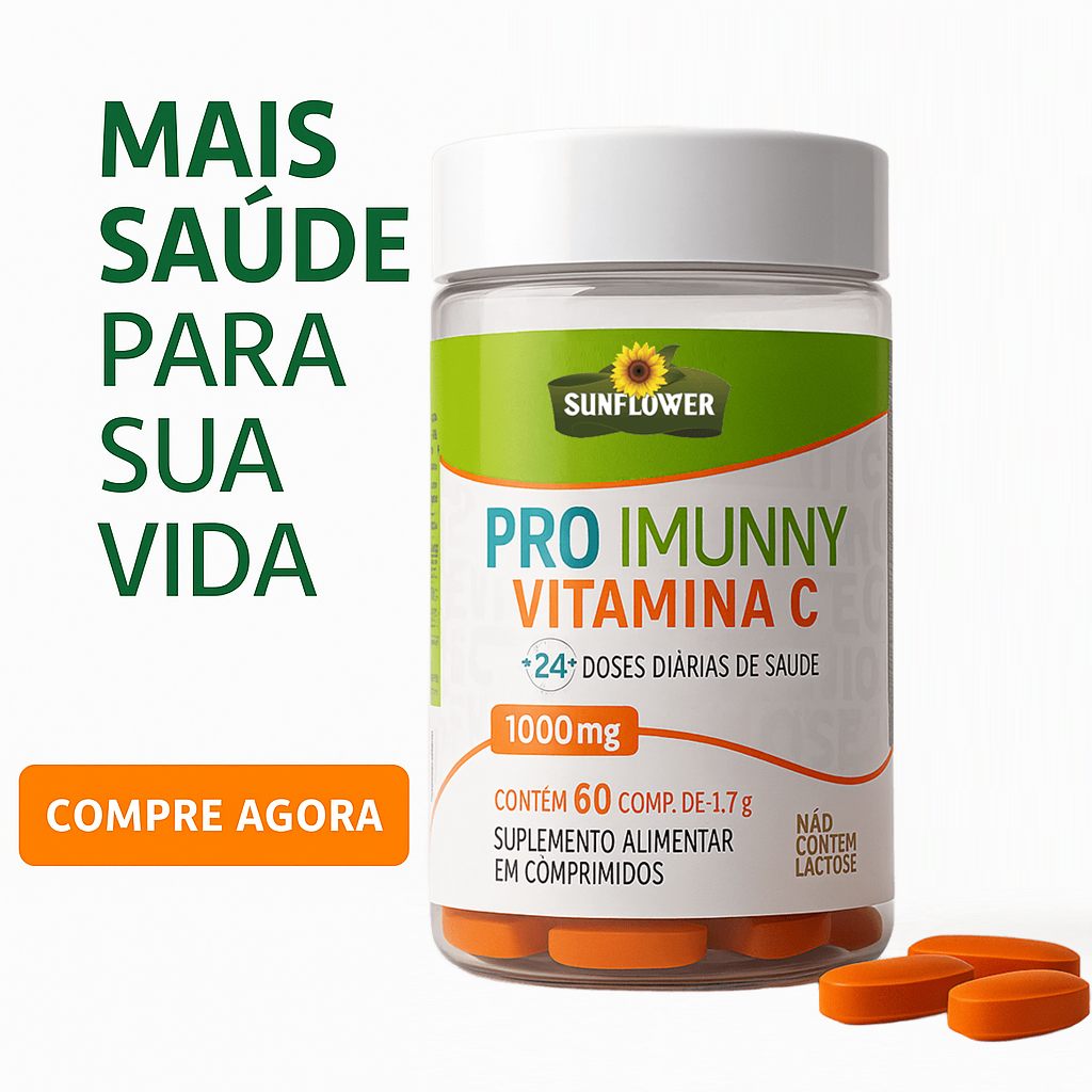 Tabela Nutricional Pro Imunny Vitamina C