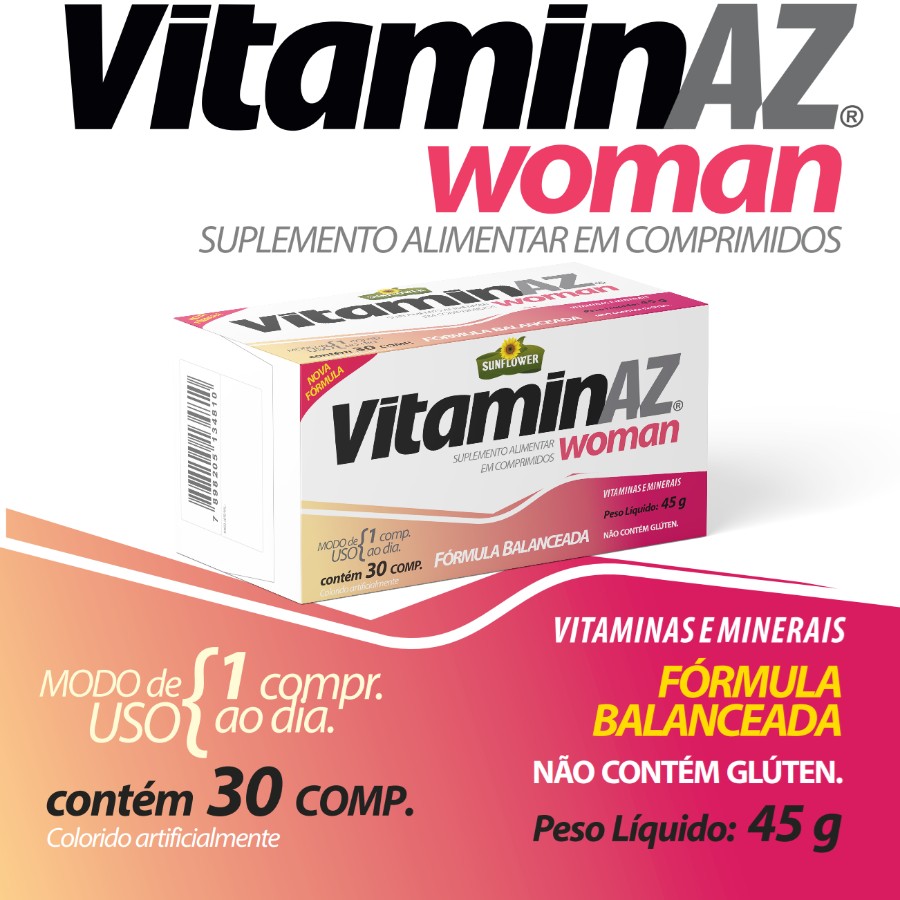 VitaminAZ Woman vista frontal