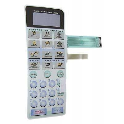 Membrana Painel Teclado Microondas Panasonic Nns60 80213 LeParts