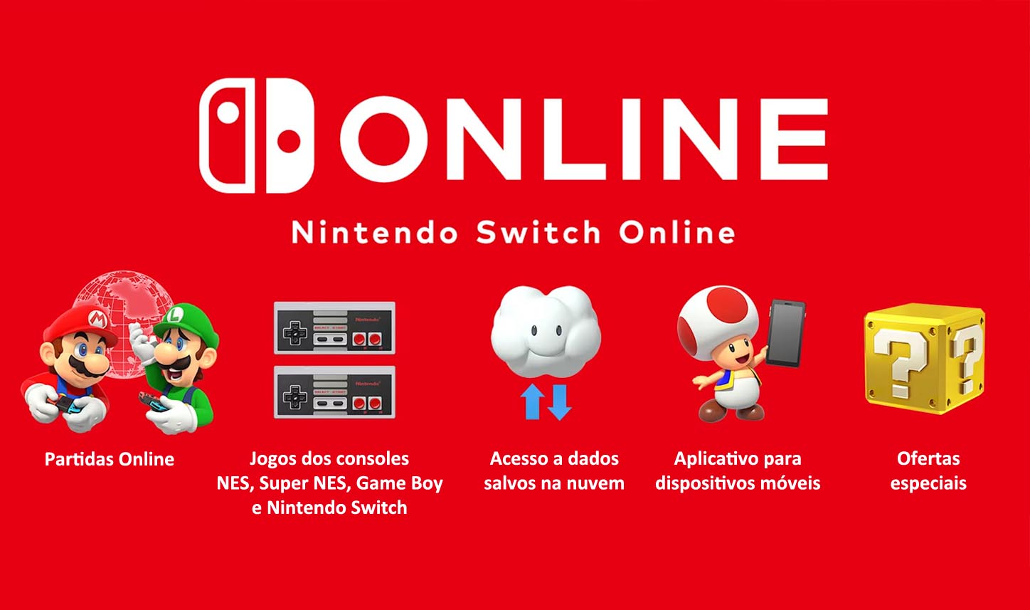Assinatura Nintendo Switch Online