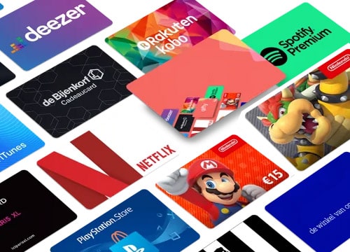 Gift Card Online Shoptime  Google Play, PlayStation, Netflix e mais!