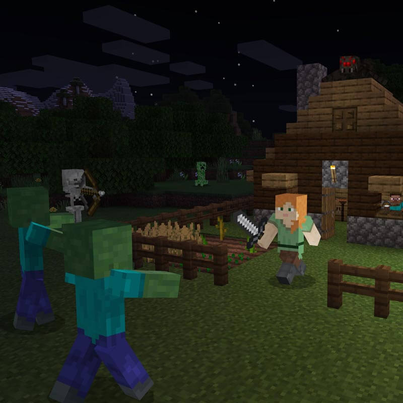 Minecraft: Java & Bedrock Edition Para PC - Digital