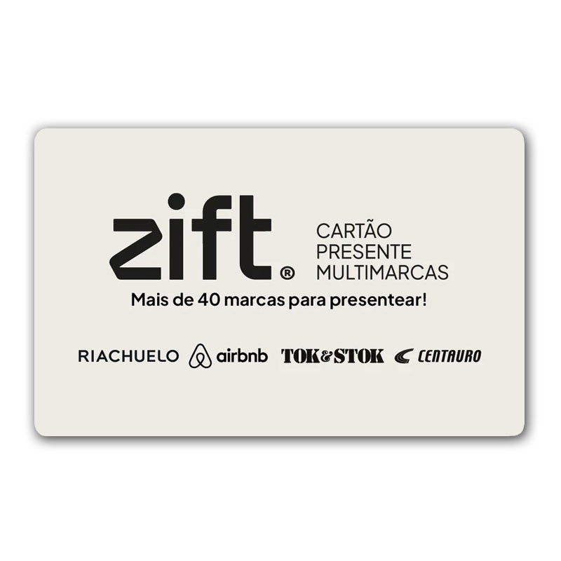 Zift Card Cartão Presente Multimarcas 10 reais - Digital - Gift