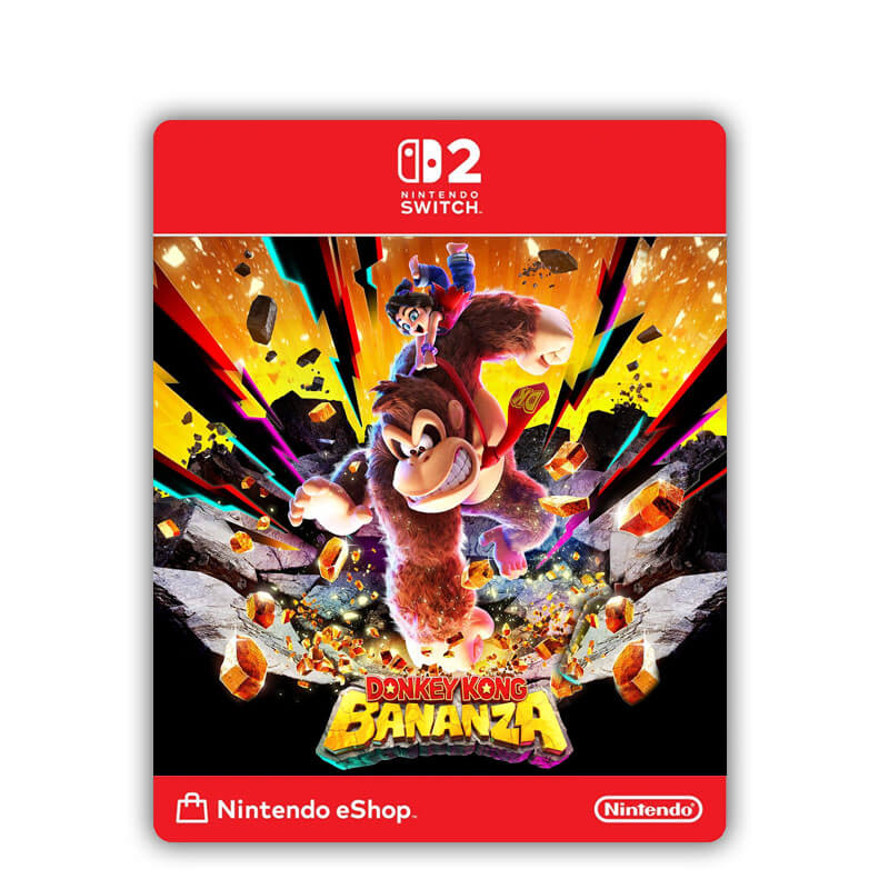 Donkey Kong Bananza - Nintendo Switch 2 Envio Digital - Gift Card