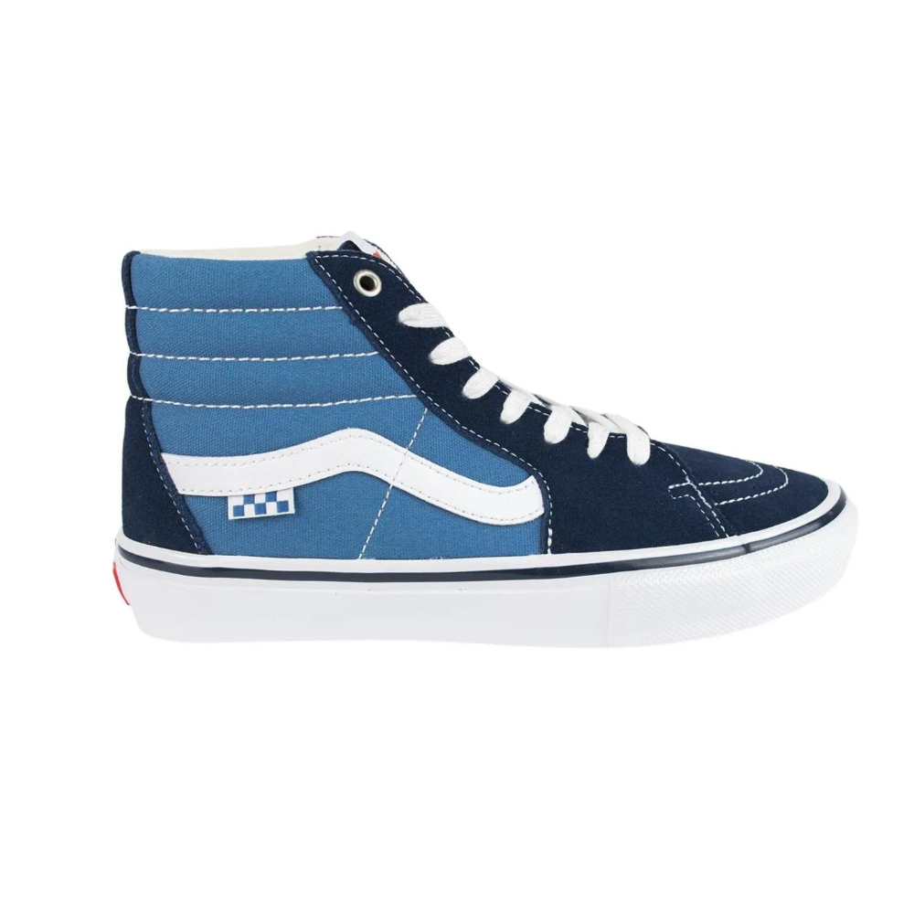 Tênis Vans Skate Sk8-Hi Navy White - Street Wear Company