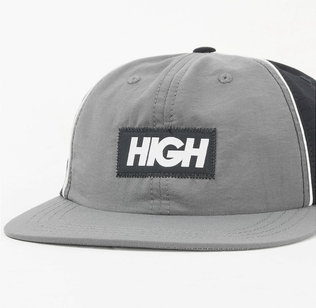 Boné High Six Panel Lizard Black