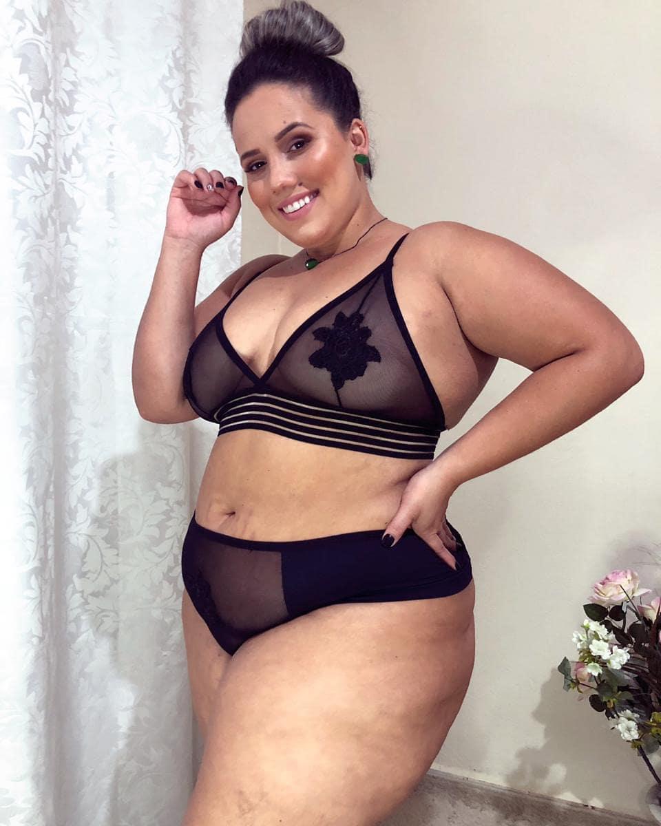 plus size moda intima