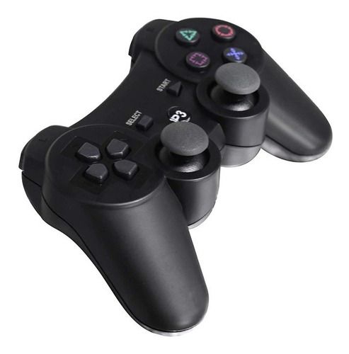 Controle de Ps3 Analógico com Vibração Sem Fio Preto - 81356