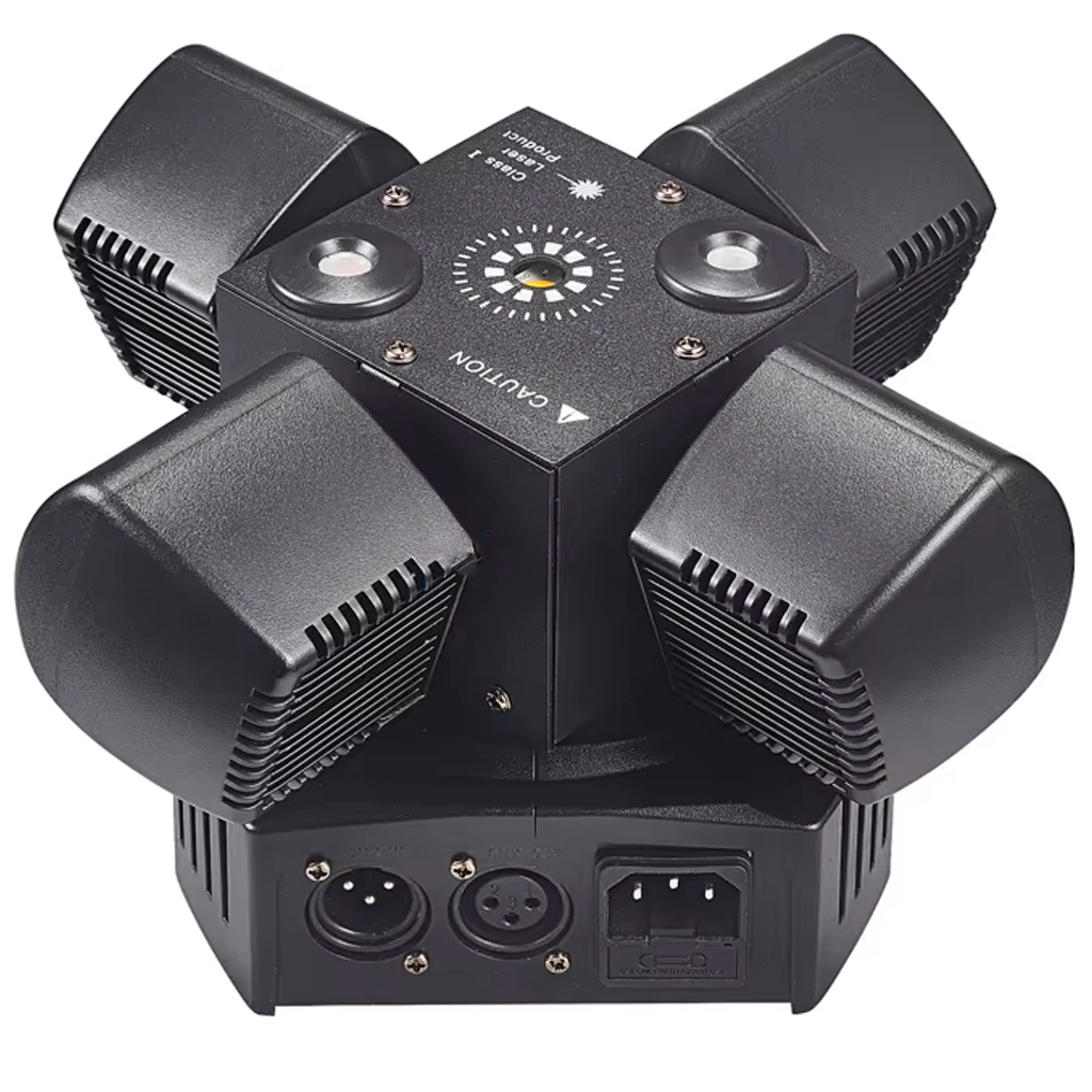 Canhão de LUZ LED 48W Moving Head Beam DMX 512 Bivolt - 81292