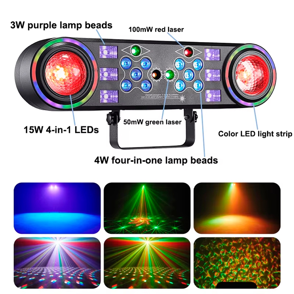 Mini Moving Head 80w Stand Magic Light + Tripé - 81941 - ARCO ÍRIS LED