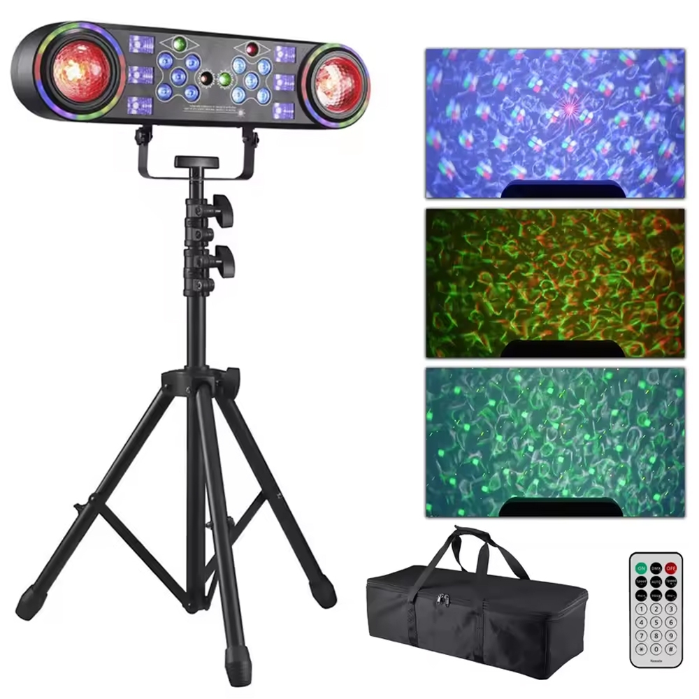 Mini Moving Head 80w Stand Magic Light + Tripé - 81941 - ARCO ÍRIS LED