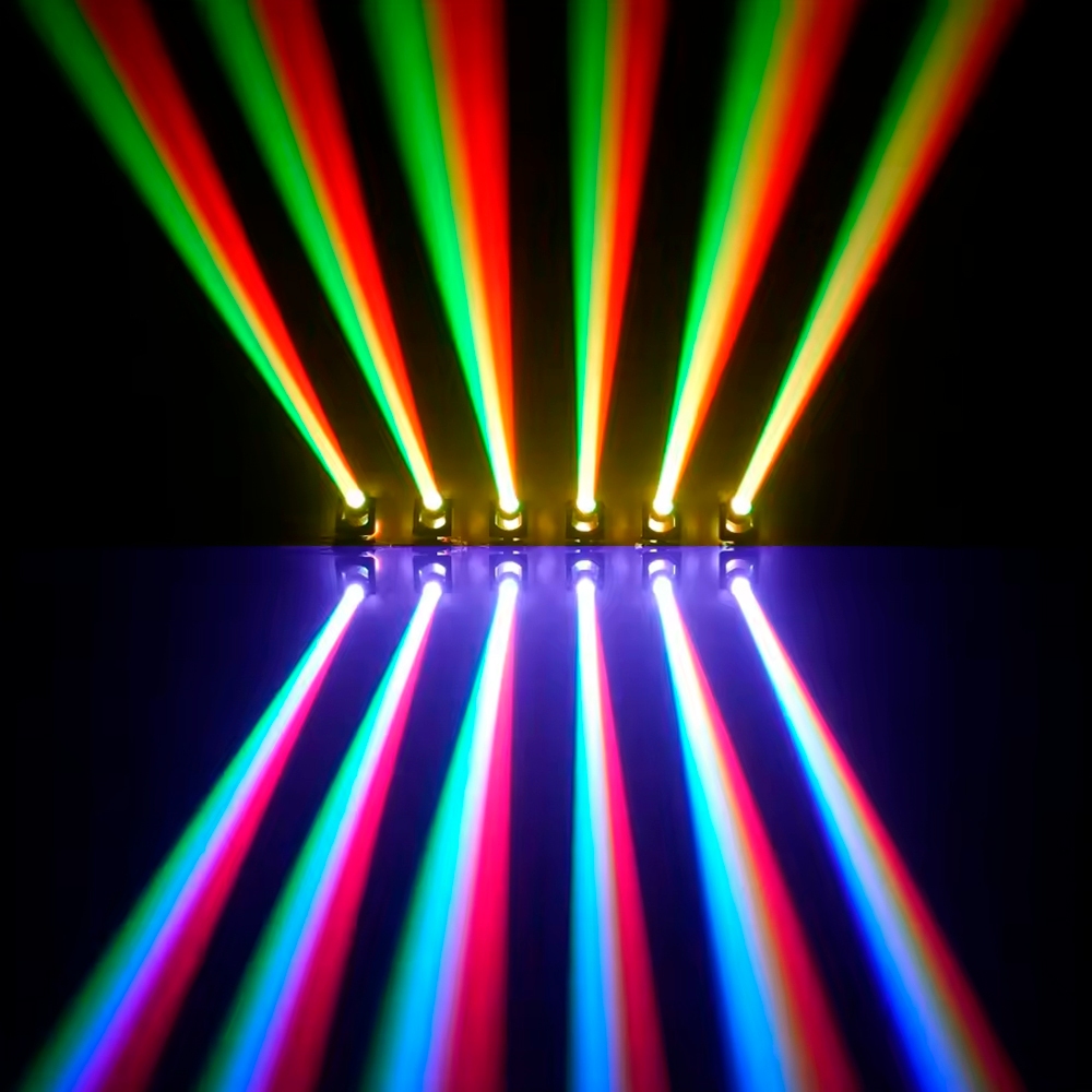 Mini Moving Head Double Face Led Rgb 180w Dmx Borda Led - 81904