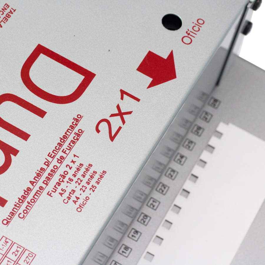 Duplamax - Perfuradora manual para espiral duplo arame - DKJ ® a