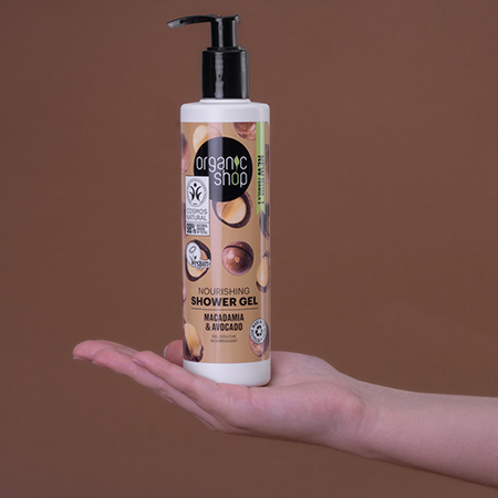 Foto do Produto Shower Gel Sabonete Líquido Corporal - Macadâmia e Abacate Organic Shop