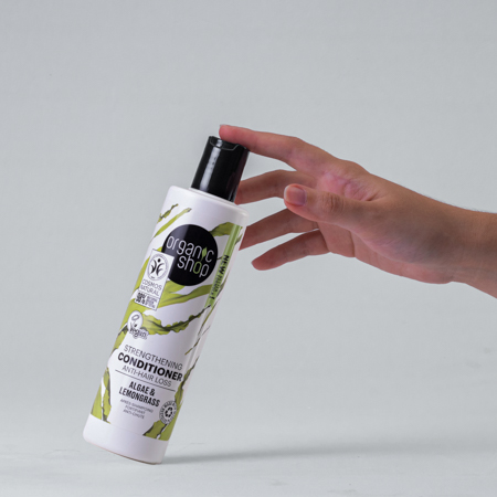 Foto do Produto Condicionador Antiqueda Fortalecedor Vegano - Capim Limão e Algas Organic Shop