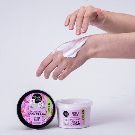 Foto do Produto Creme Hidratante Corporal - Lótus e 5 Óleos Organic Shop