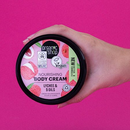 Foto do Produto Creme Hidratante Corporal - Lichia e 5 Óleos Organic Shop