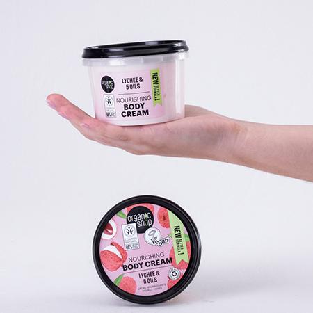 Foto do Produto Creme Hidratante Corporal - Lichia e 5 Óleos Organic Shop