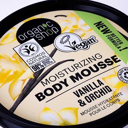 Foto do Produto Creme Hidratante Corporal - Baunilha e Orquídea Organic Shop