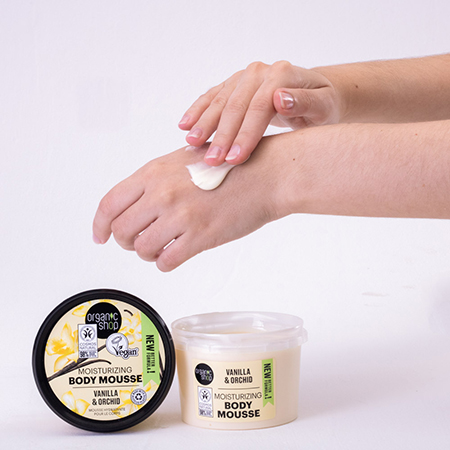 Foto do Produto Creme Hidratante Corporal - Baunilha e Orquídea Organic Shop
