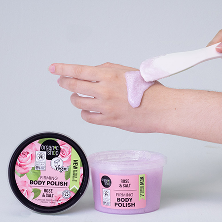 Foto do Produto Esfoliante Corporal Natural Intenso - Rosas e Sal Organic Shop
