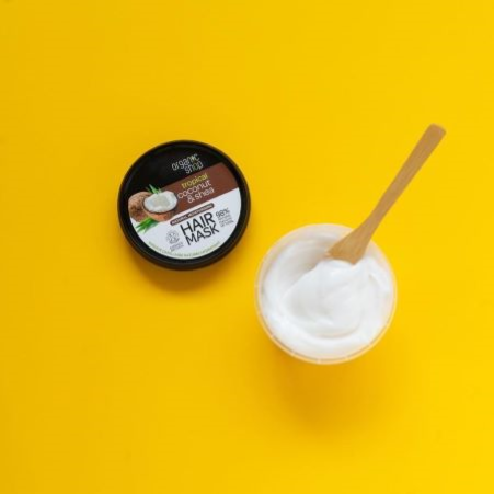 Foto do Produto Máscara de Hidratação - Óleo de Coco e Manteiga de Karité Organic Shop