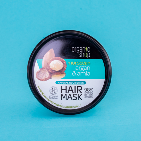 Foto do Produto Máscara de Nutrição Capilar - Óleo de Argan e Amla Organic Shop