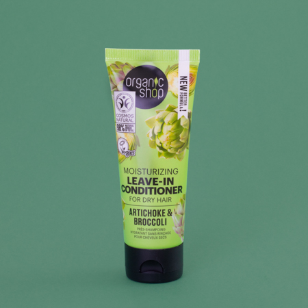 Foto do Produto Leave in para Cabelo Seco Vegano - Alcachofra e Brócolis Organic Shop