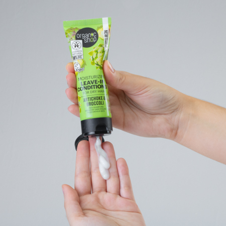 Foto do Produto Leave in para Cabelo Seco Vegano - Alcachofra e Brócolis Organic Shop