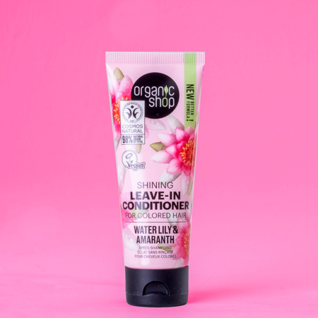 Foto do Produto Leave in para Cabelo Colorido Vegano - Amaranto e Lírios D'água Organic Shop