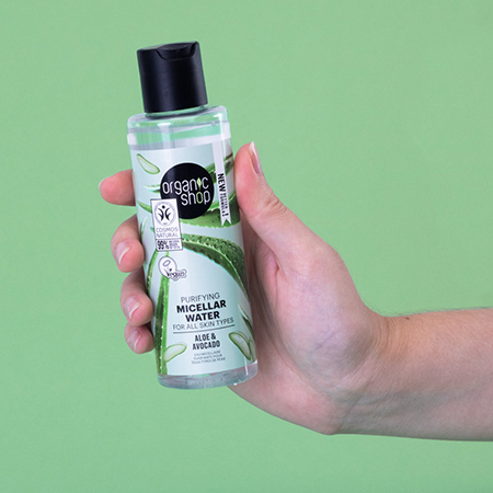Foto do Produto Água Micelar - Aloe Vera e Abacate Organic Shop