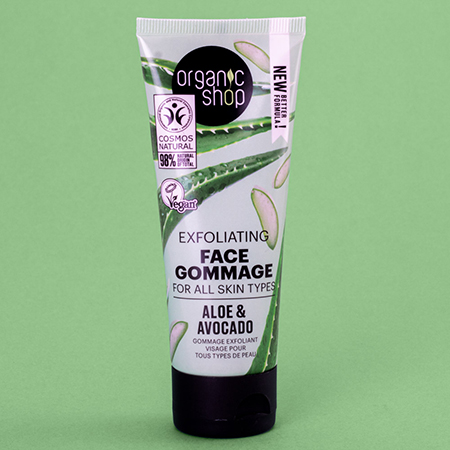 Foto do Produto Esfoliante para o Rosto - Aloe Vera e Abacate Organic Shop