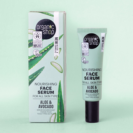 Foto do Produto Sérum Facial - Aloe Vera e Abacate Organic Shop