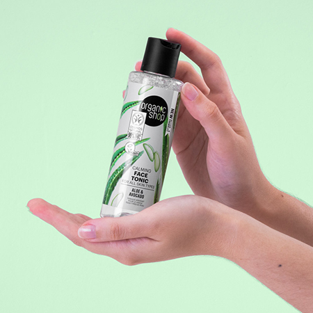 Foto do Produto Tônico Facial - Aloe Vera e Abacate Organic Shop