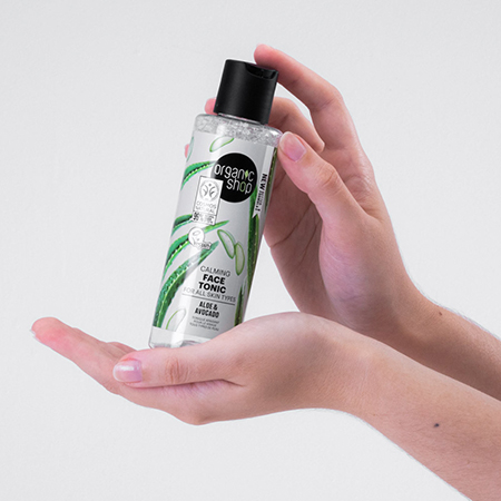 Foto do Produto Tônico Facial - Aloe Vera e Abacate Organic Shop