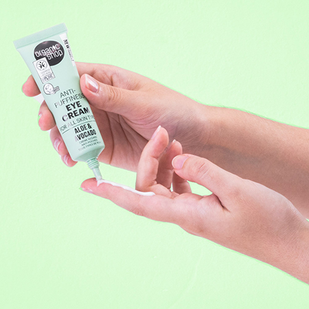 Foto do Produto Creme para Olheiras - Aloe Vera e Abacate Organic Shop