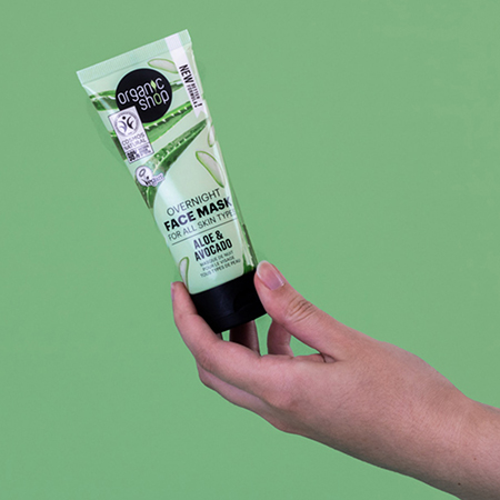 Foto do Produto Creme Facial Noturno - Aloe Vera e Abacate Organic Shop