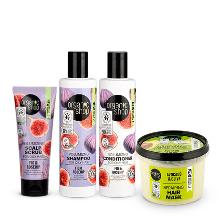 Foto do Produto Kit Ultra Premium Cabelos Mistos Organic Shop
