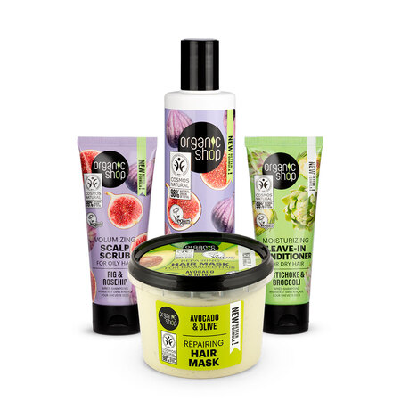 Foto do Produto Kit Ultra Avançado Cabelos Mistos Organic Shop
