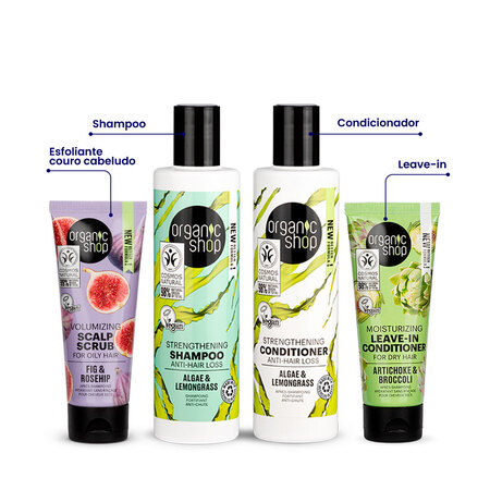 Foto do Produto Kit Ultra Premium Antiqueda Organic Shop