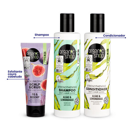 Foto do Produto Kit Ultra Essencial Antiqueda Organic Shop