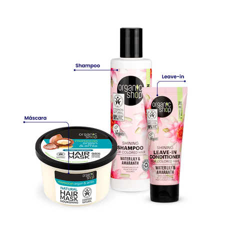 Foto do Produto Kit Básico Mega Brilho Organic Shop