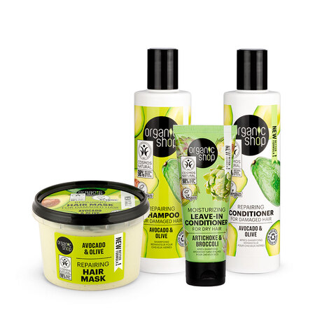 Foto do Produto Kit Supremo Reconstrução Cabelo Danificado Organic Shop