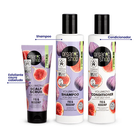 Foto do Produto Kit Básico Detox Capilar Organic Shop