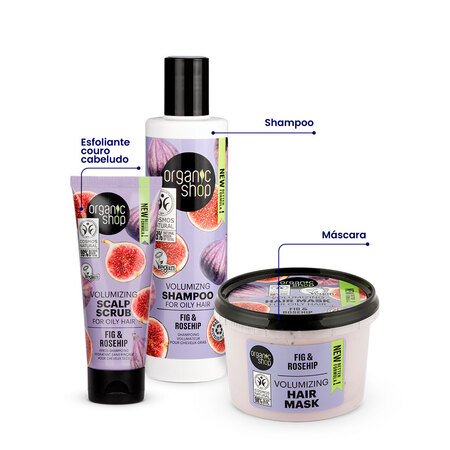 Foto do Produto Kit Essencial Detox Capilar Organic Shop