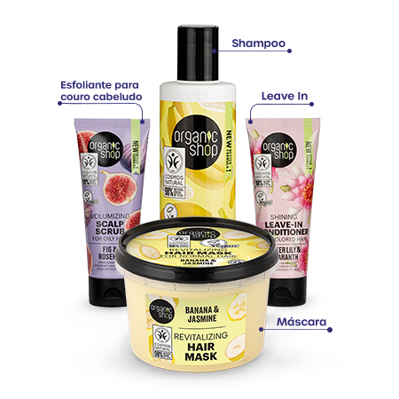 Foto do Produto Kit Ultra Essencial Cabelo Liso Organic Shop