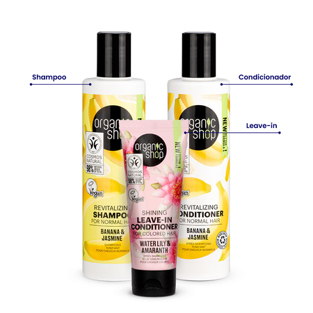 Foto do Produto Kit Essencial Cabelo Liso Organic Shop