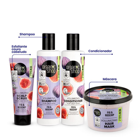 Foto do Produto Kit Supremo Cabelo Oleoso Organic Shop